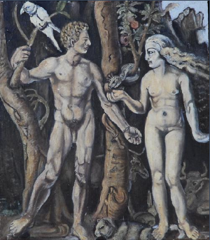 Study for Adam and Eve